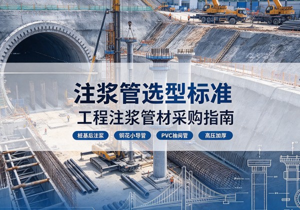 新兴注浆管选型标准